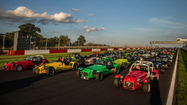 Caterhams on the grid